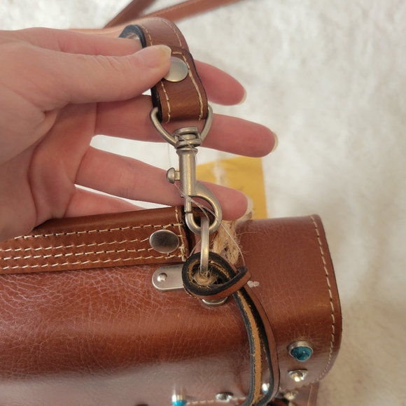 Patricia Nash Diamond Studded Leather Purse - Picture 9 of 13